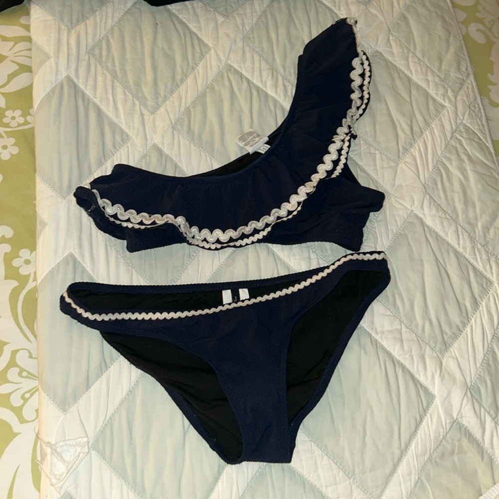 J.Crew One Shoulder Bikini / Top size XXS / Bottom size XS